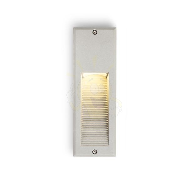 Kép FACA süllyesztett lámpa ezüstszürke 230V LED 2W IP54 3000K
