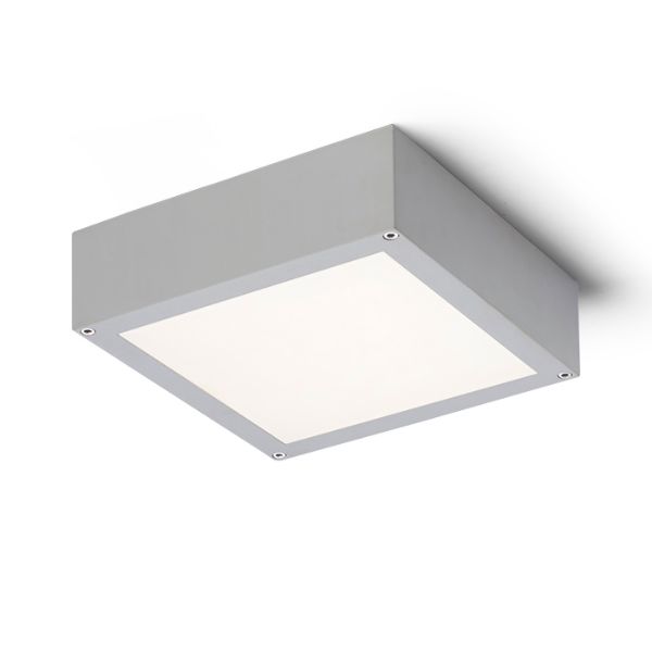 Kép SCOTT mennyezeti lámpa ezüstszürke  230V LED 9.8W IP54  3000K