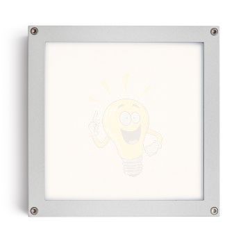 Kép SCOTT mennyezeti lámpa ezüstszürke 230V LED 9.8W IP54 3000K
