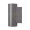 MIZZI II antracitszürke 230V LED 2x12W 44° IP65 3000K