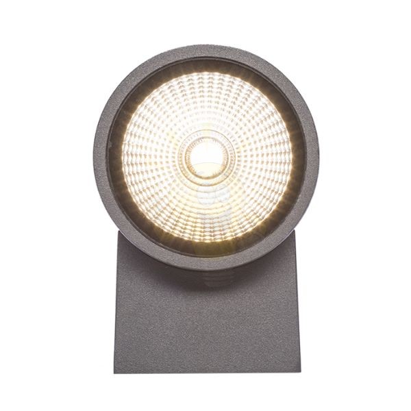 MIZZI I antracitszürke 230V LED 12W 48° IP54 3000K
