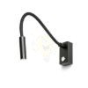 AIM liba nyakon fekete  230V LED 3W 45°  3000K