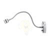 Kép BOB liba nyakon  króm 230V/500mA LED 3W 45°  3000K