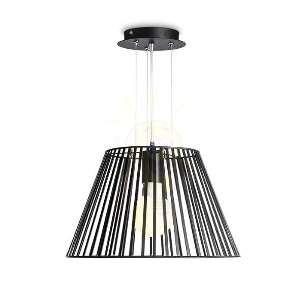VESCO függö lámpa fekete 230V E27 42W