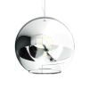 BEAU MONDE 35 függő lámpa  krómozott üveg/tiszta üveg 230V LED E27 15W