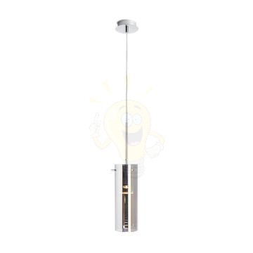 Kép SANSSOUCI I függő lámpa  krómozott üveg 230V LED E27 15W