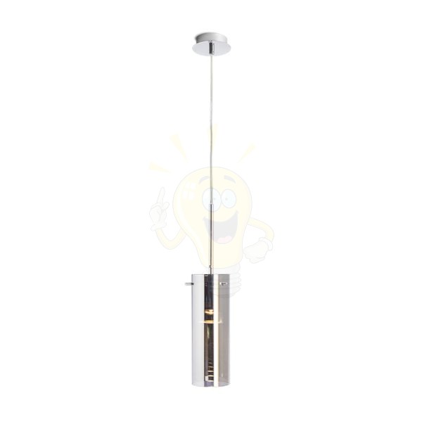 Kép SANSSOUCI I függő lámpa  krómozott üveg 230V LED E27 15W