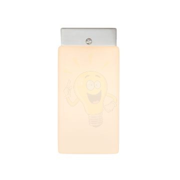Kép ARANA SQ felületre szerelhető  matt nikkel 230V LED E14 2x6W