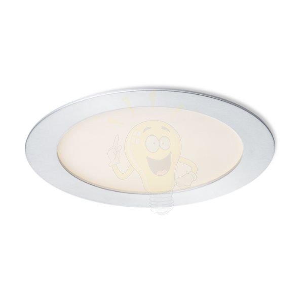 SLENDER R 17 süllyesztett lámpa ezüstszürke  230V LED 12W  3000K