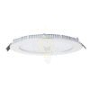 SLENDER R 17 süllyesztett lámpa ezüstszürke  230V LED 12W  3000K