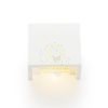 JACK LED fali lámpa  gipsz 230V LED 2x2W  3000K