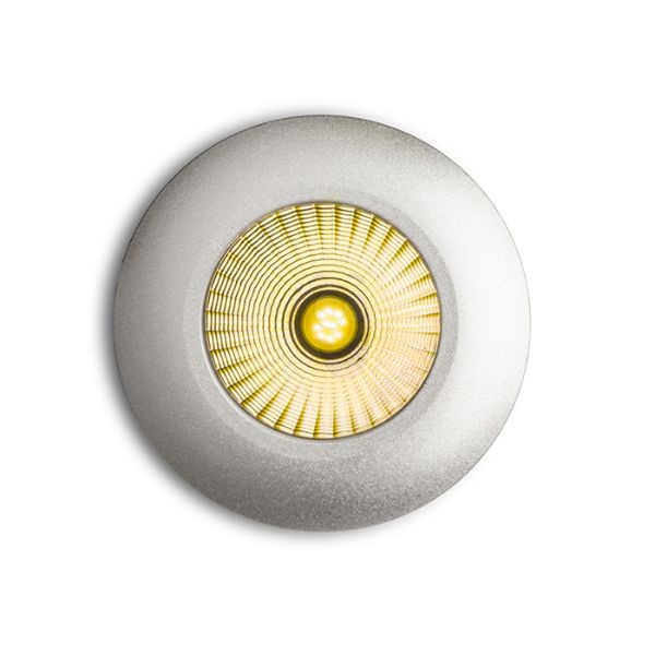 ICCO R süllyesztett lámpa ezüstszürke  230V/350mA LED 7W  3000K