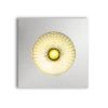 ICCO SQ süllyesztett lámpa ezüstszürke  230V/350mA LED 7W  3000K