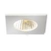 ICCO SQ süllyesztett lámpa ezüstszürke  230V/350mA LED 7W  3000K