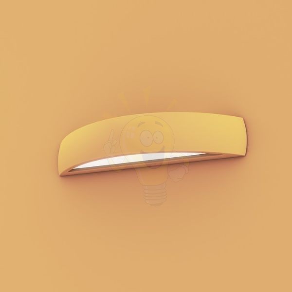 Kép CRESCENT L fali lámpa  gipsz 230V LED E14 2x6W