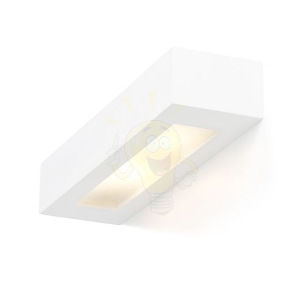 Kép ROLO 36 fali lámpa  gipsz 230V LED E14 2x6W