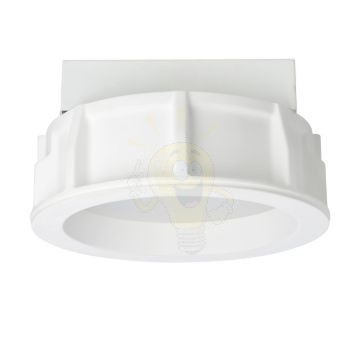 Kép MIA R süllyesztett lámpa  gipsz/szatén akril 230V LED E27 2x11W