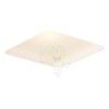 Kép MIA SQ süllyesztett lámpa  gipsz/szatén üveg 230V LED E27 2x11W