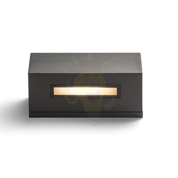 WOOP fali lámpa antracit  230V R7s 78mm 12W IP54