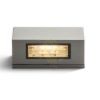 WOOP fali lámpa ezüstszürke  230V R7s 78mm 12W IP54
