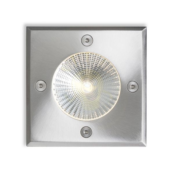 Kép RIZZ SQ 105 rozsdamentes acél 230V LED 3W 96° IP65 3000K