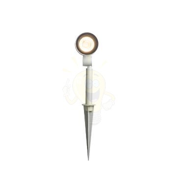 Kép DIREZZA leszúrható ezüstszürke  230V LED GU10 8W IP54