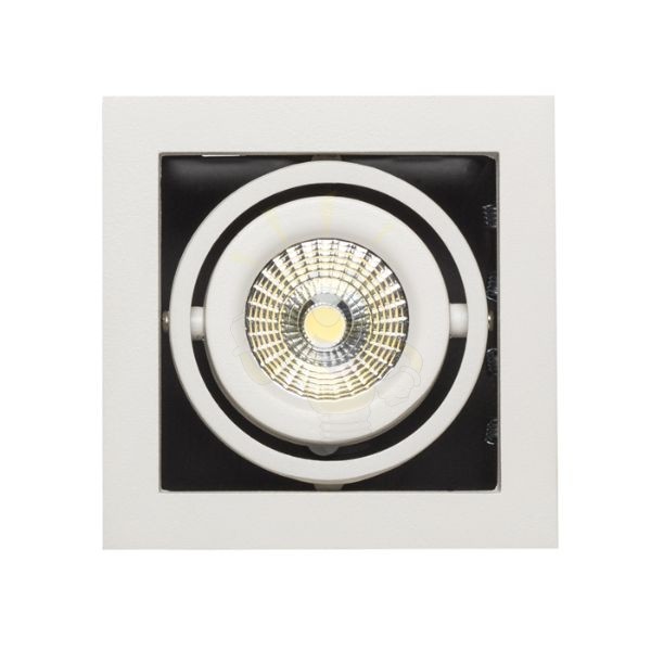 Kép LEDA süllyesztett lámpa fehér 230V/350mA LED 5.4W 25° 3000K