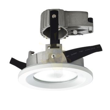 Kép VERO süllyesztett lámpa fehér 230V GU10 50W IP44
