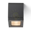 QUADRA M mennyezeti lámpa antracit  230V LED E27 8W IP54