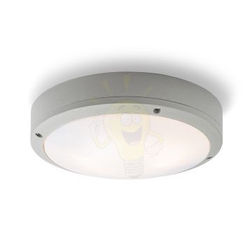 Kép SONNY mennyezeti lámpa ezüstszürke  230V LED E27 2x15W IP54