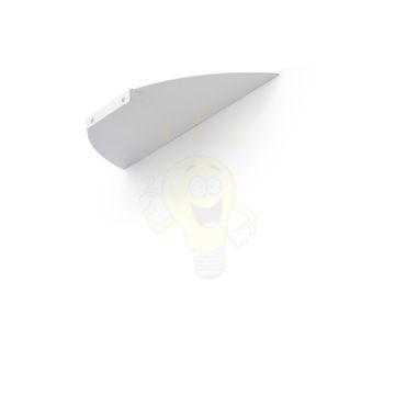 Kép LESA fali lámpa fehér  230V LED E27 15W IP54