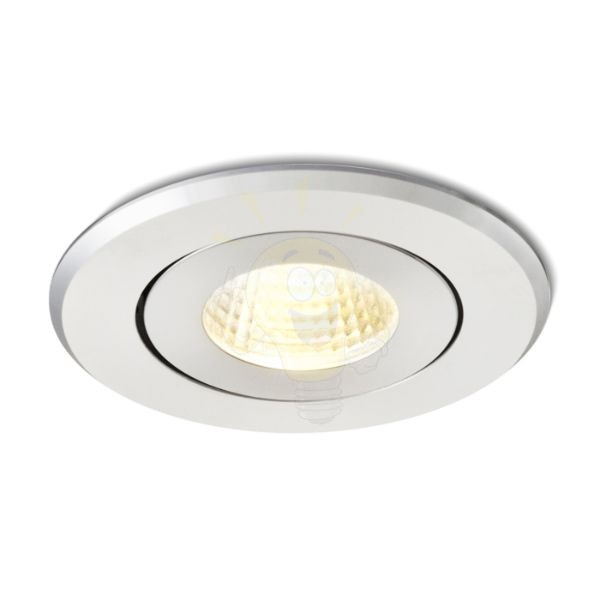 MAYDAY A süllyesztett lámpa  csiszolt alumínium 230V/700mA LED 9W  2700K