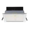 SEEYOU 15 négyszögű süllyesztett fehér  230V/350mA LED 16W  3000K
