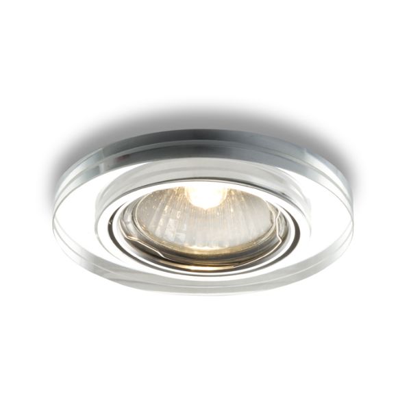 Kép MIRROLA R süllyesztett billenős  tükör/tiszta üveg 230V GU10 50W