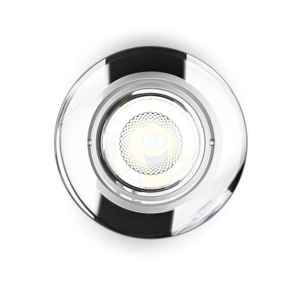 Kép MIRROLA R süllyesztett billenős  tükör/tiszta üveg 230V GU10 50W