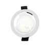 OXA 9 süllyesztett lámpa fehér króm 230V/350mA LED 5x1W 3000K