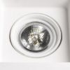 Kép DINO SQ G53 dönthető lámpa  gipsz 230V LED G53 15W