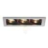 MONE III dönthető ezüstszürke  12V GU5,3 3x50W