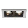 Kép MONE II dönthető ezüstszürke  12V GU5,3 2x50W