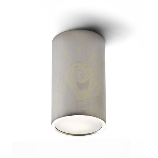 Kép MEA mennyezeti henger alakú lámpa  szálcsiszolt alumínium 230V LED E27 15W