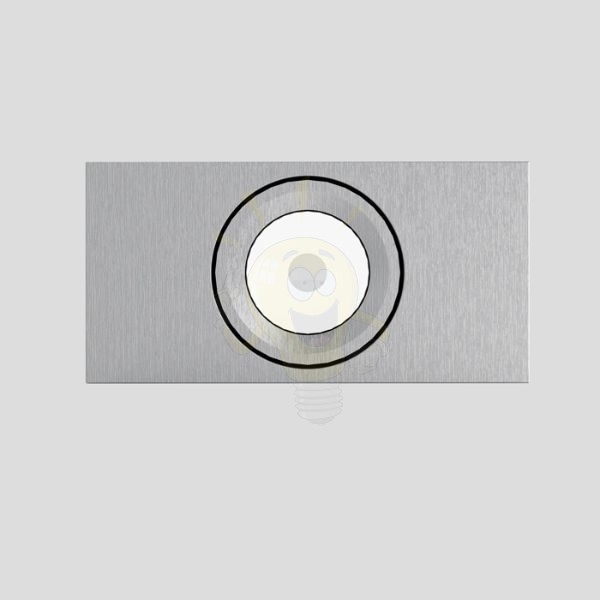 Kép TICO I fali lámpa alumínium 230V LED 3W 3000K