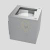 DIBI DUO fali lámpa  alumínium 230V GX53 2x7W