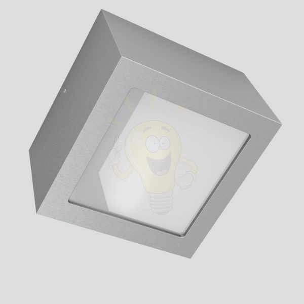 Kép DEZA négyzetes  alumínium/szatén üveg 230V LED G9 5W IP54