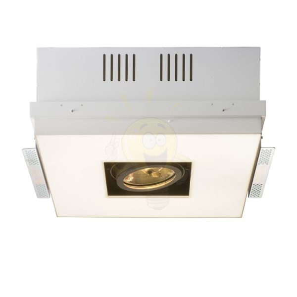 Kép OFFICE TWIN süllyesztett lámpa fehér 230V/12V 2GX13+G53 55+50W