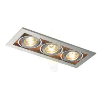 Kép FIZZ III dönthető lámpa alumínium 12V GU5,3 3x50W
