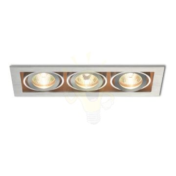 Kép FIZZ III dönthető lámpa alumínium 12V GU5,3 3x50W