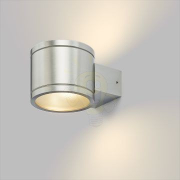 Kép MOIRE II fali lámpa  alumínium 230V LED G9 5W IP54