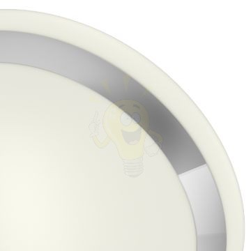 Kép AREA 35 2D mennyezeti lámpa  opál üveg/króm 230V GR10q 28W IP44