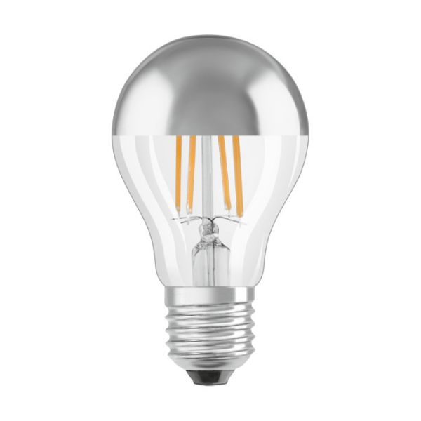 Kép OSRAM TOP Classic A   króm 230V E27 LED EQ50  2700K