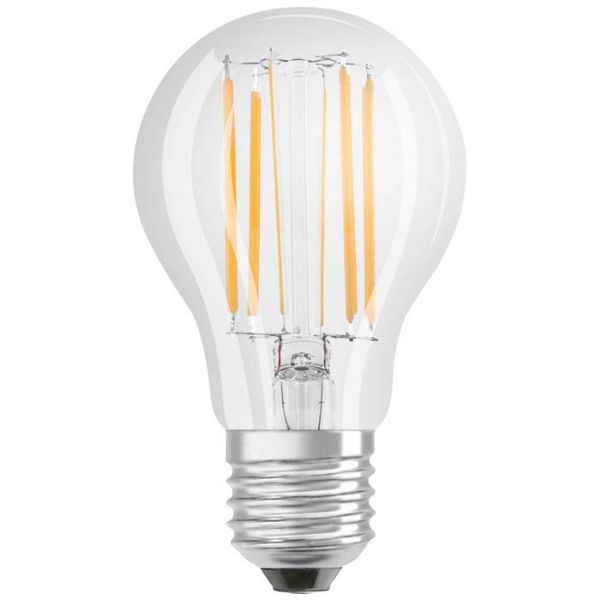 Kép OSRAM Retrofit Classic A DIMM izzó  világos 230V E27 LED EQ75  2700K